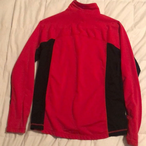 Red Blackhawks Light Zip-Up Jacket - Picture 3 of 5